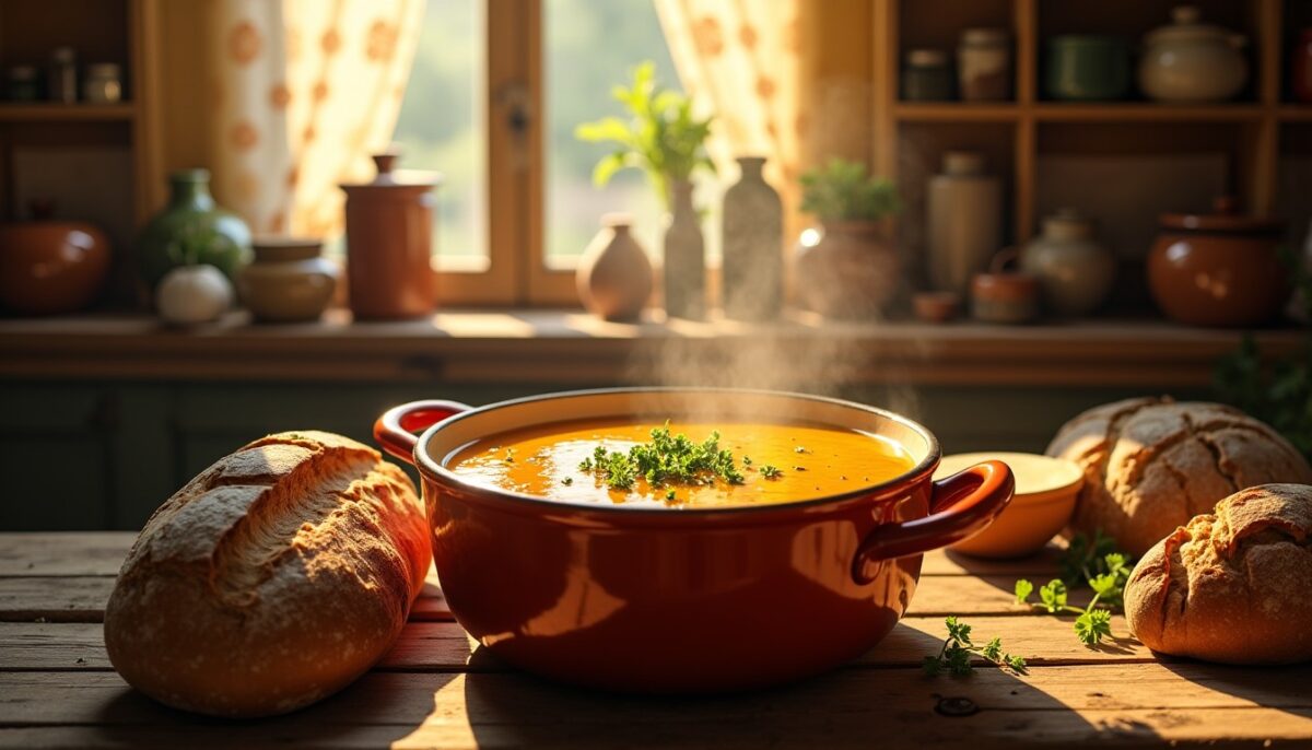 La soupe au potiron de grand-mère : une recette facile et authentique pour réchauffer vos soirées