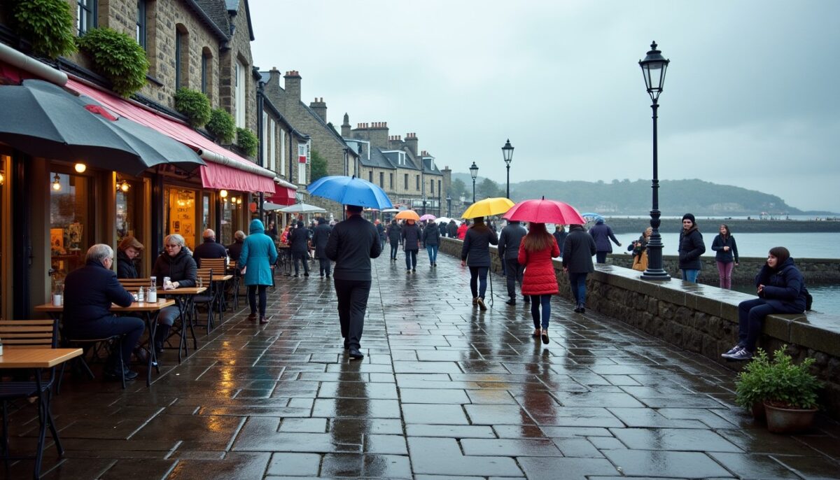 Audierne sous la pluie : découvrez des activités culturelles et moments de détente inoubliables