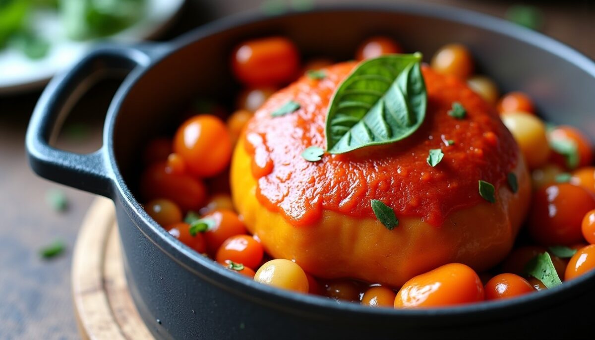Chapon mijoté en cocotte sans four : astuces de cuisson et recette parfaite