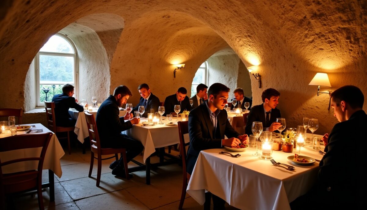 Découvrez le restaurant troglodyte de Saumur : une cuisine traditionnelle au cœur d'un décor exceptionnel
