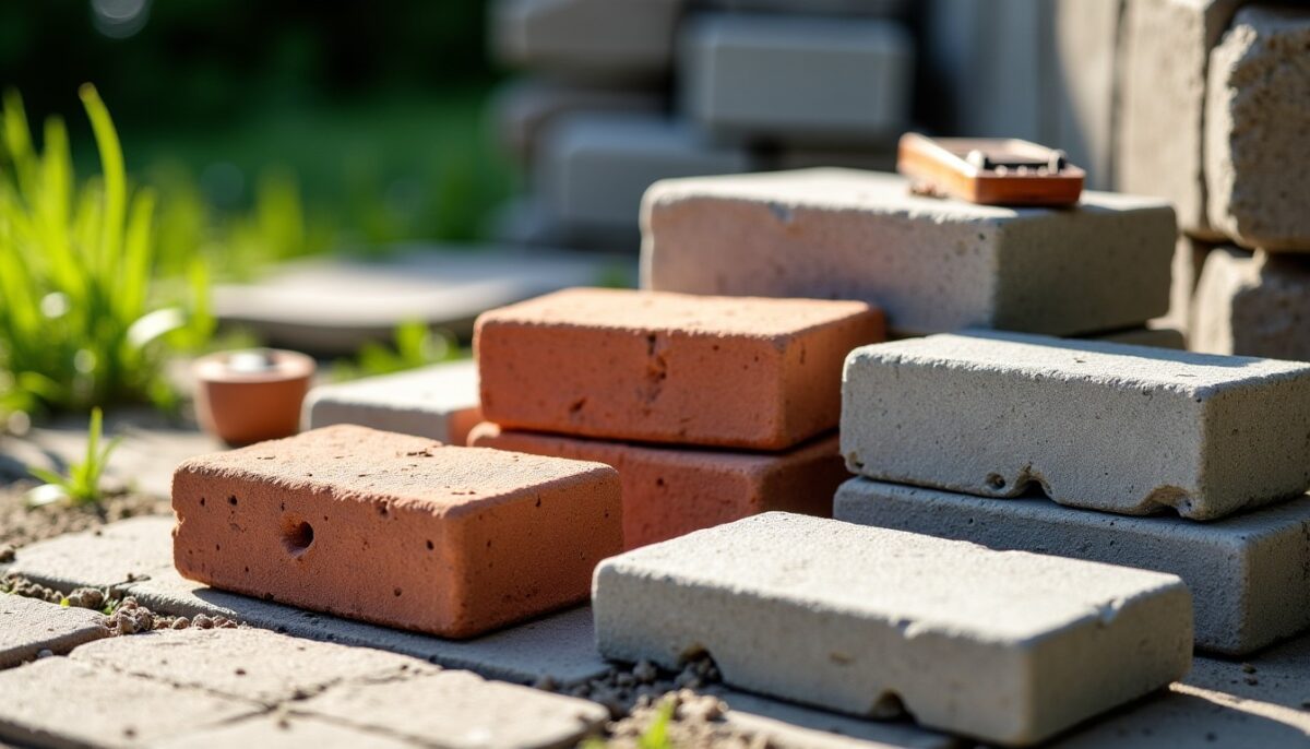 Briques, pavés et parpaings : guide complet sur leurs caractéristiques, coûts et applications