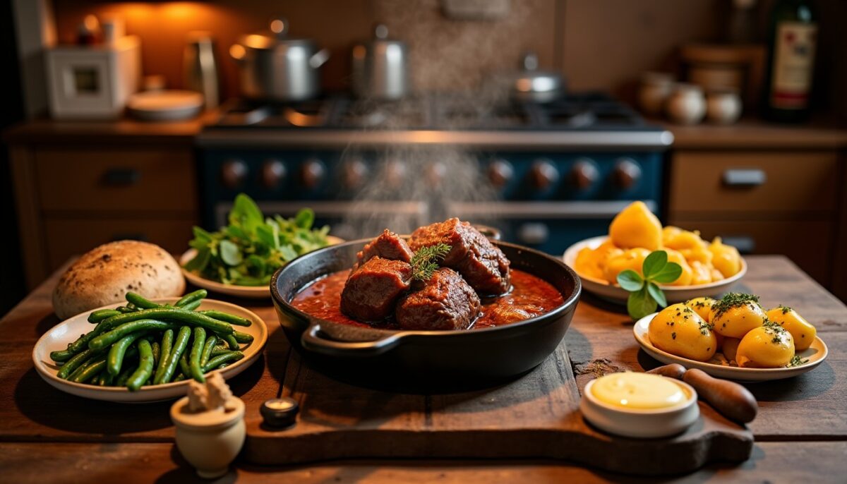 Suggestions simples et gourmandes pour accompagner des joues de porc à la bière
