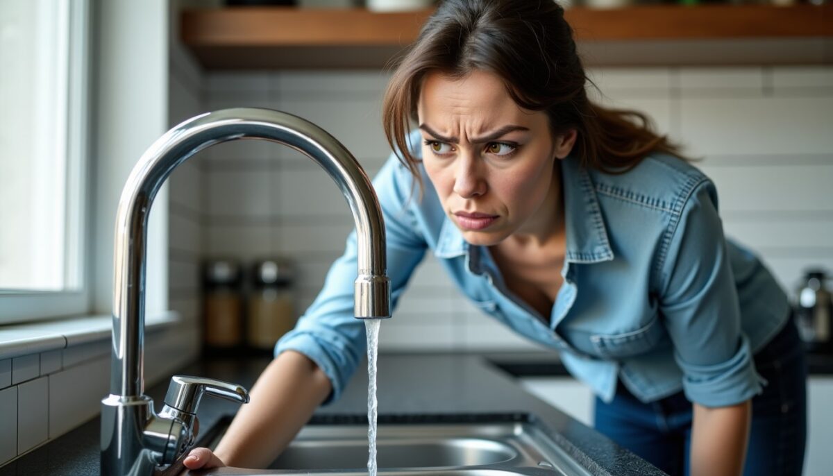 Perte soudaine de pression d'eau : identifier les causes et agir vite