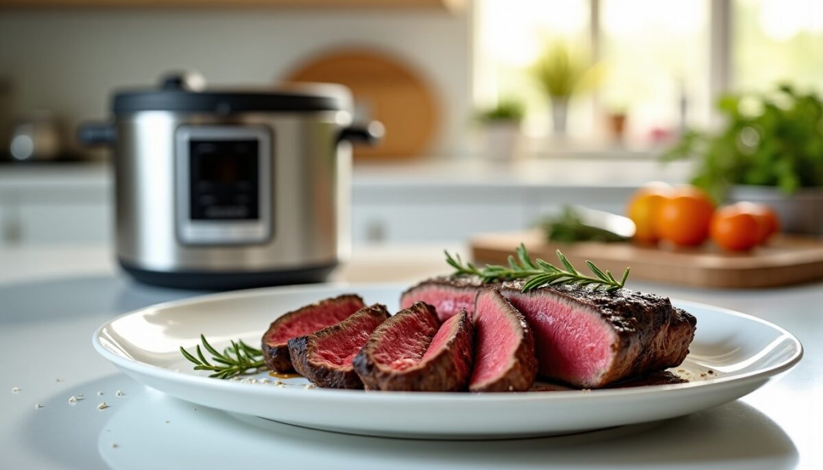 Préparez un filet mignon savoureux en un rien de temps avec cette recette Cookeo simple et rapide
