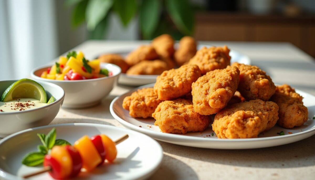 Accompagnements créatifs pour nuggets : idées originales pour sublimer vos repas Accompagnements créatifs pour nuggets : idées originales pour sublimer vos repas