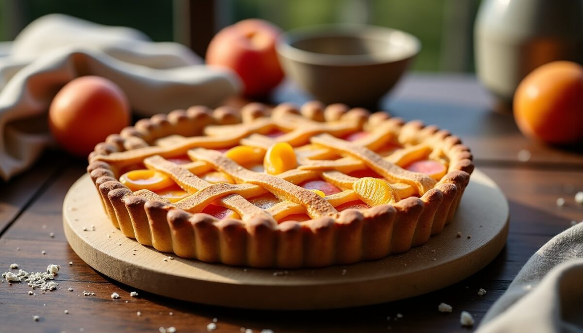 Délicieuse tarte aux abricots en boîte : la recette express pour un dessert savoureux Délicieuse tarte aux abricots en boîte : la recette express pour un dessert savoureux